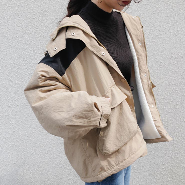 モッズコート 配色 ショート丈 | futier land | 詳細画像17 