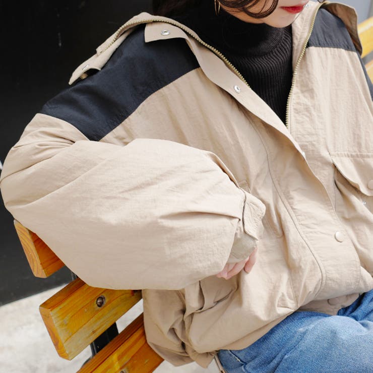 モッズコート 配色 ショート丈 | futier land | 詳細画像19 