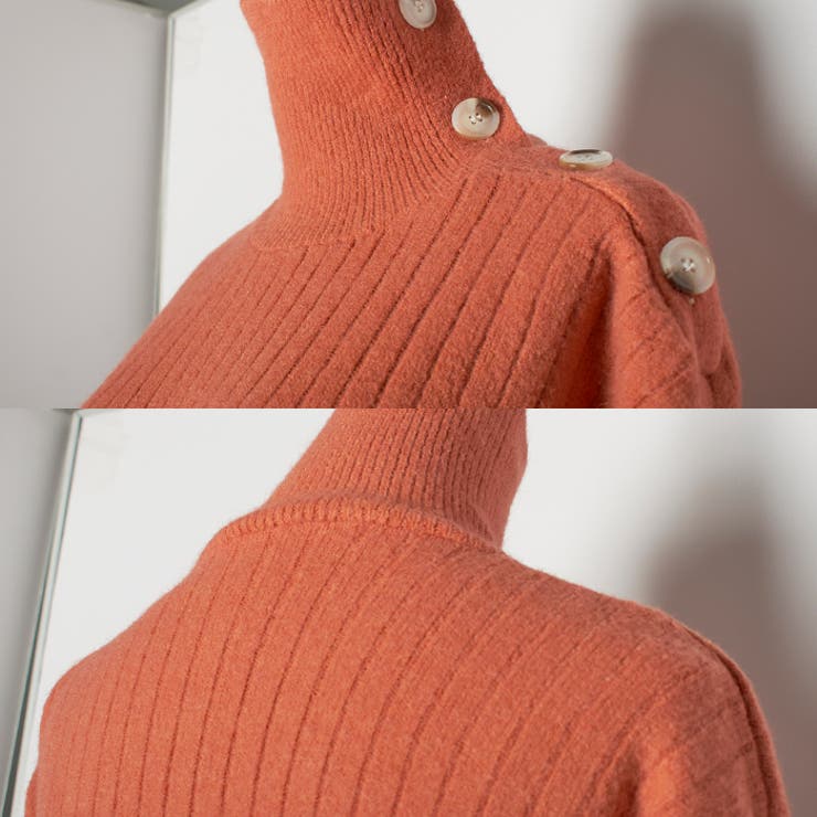 ワンピース ネックボタン タートルネック 品番 Fi Futier Land フューティアランド のレディースファッション通販 Shoplist ショップリスト