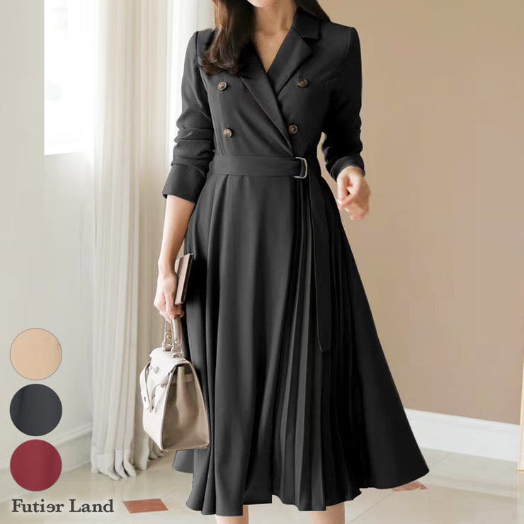 アシメントリーカシュクールワンピース GRACE CONTINENTAL