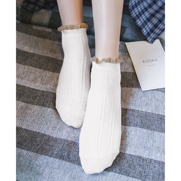 ソックス 靴下 レース付き 品番 Fi Futier Land フューティアランド のレディースファッション通販 Shoplist ショップリスト