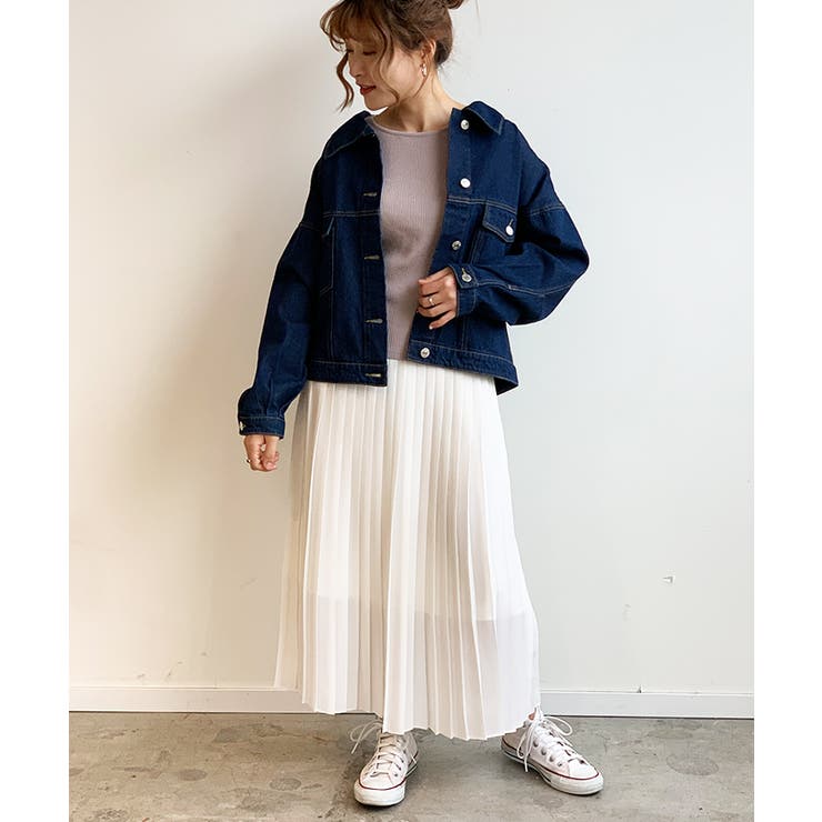Cecilie Bahnsen ボリュームのあるデニムジャケット Ulanda GZ-GJ2ND-0511 JEAN JACKET 2ND スラブ - 倉敷美観地区デニム