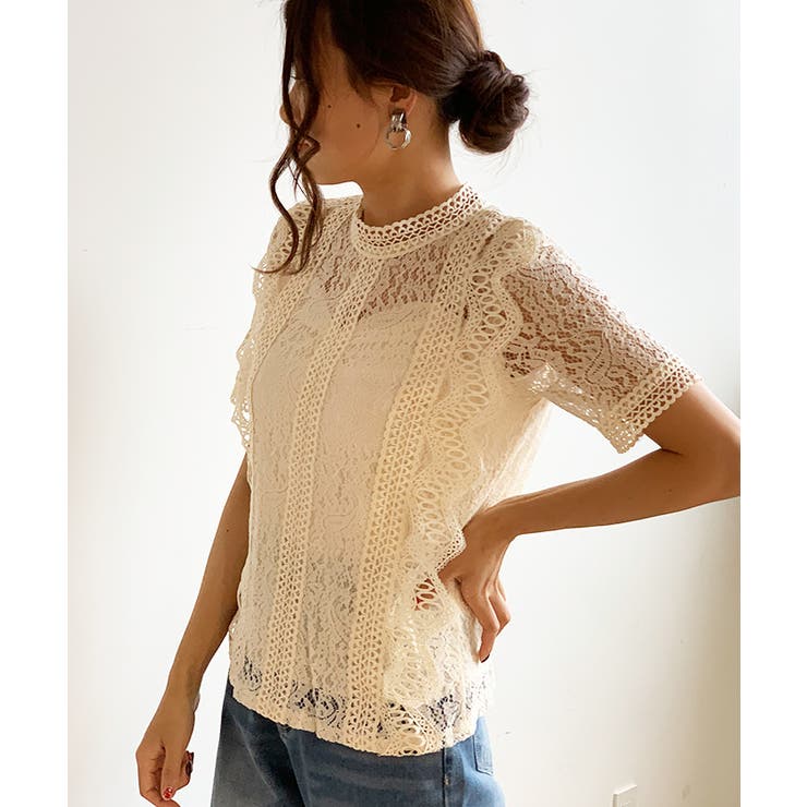 トップス レース ブラウス 品番 Fi Futier Land フューティアランド のレディースファッション通販 Shoplist ショップリスト