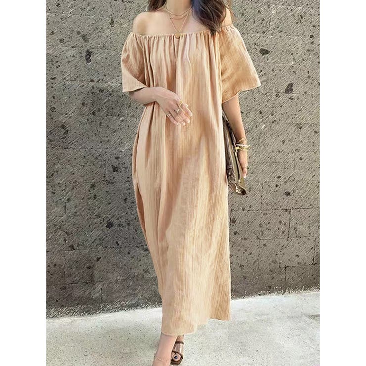 ワンピース 2way オフショルダー | futier land | 詳細画像7 