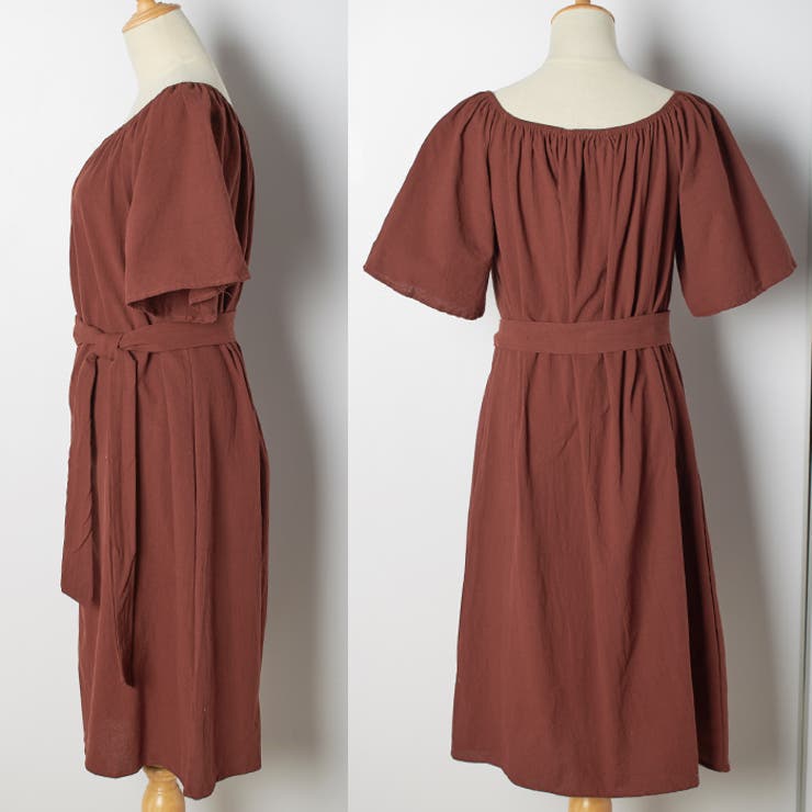 ワンピース 2way オフショルダー | futier land | 詳細画像11 