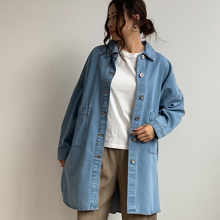 【秋新作】 デニムシャツ デニムジャケット | futier land | 詳細画像11 