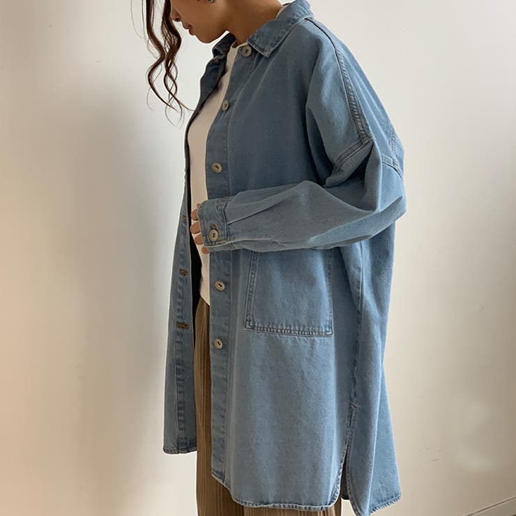 【秋新作】 デニムシャツ デニムジャケット | futier land | 詳細画像15 