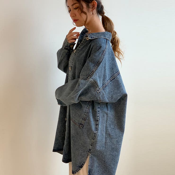 【秋新作】 デニムシャツ デニムジャケット | futier land | 詳細画像16 