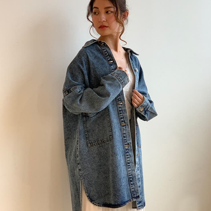 【秋新作】 デニムシャツ デニムジャケット | futier land | 詳細画像17 