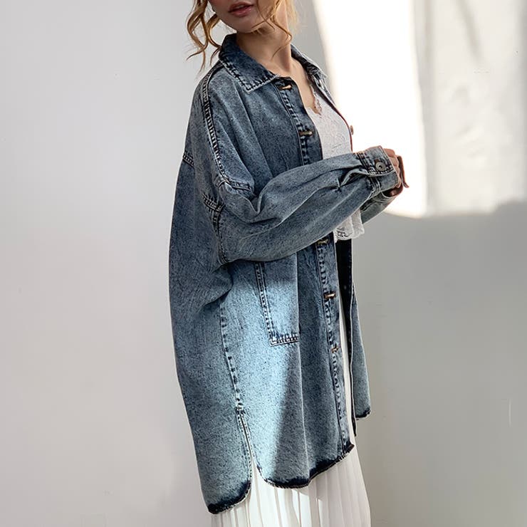 【秋新作】 デニムシャツ デニムジャケット | futier land | 詳細画像19 