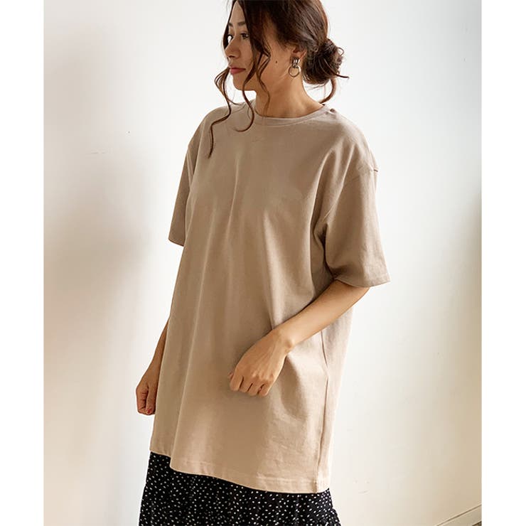 【夏新作】 バックスリット Tシャツ | futier land | 詳細画像8 