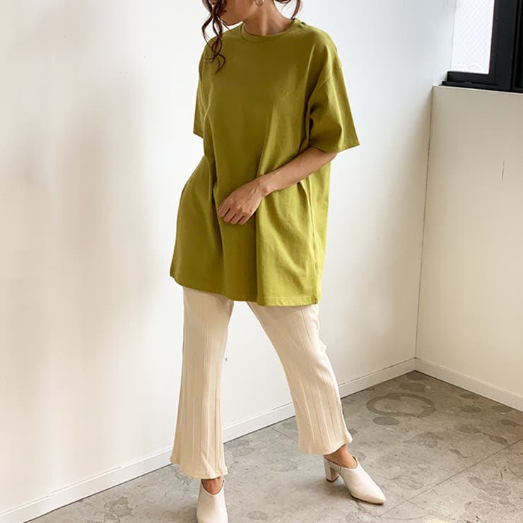 【夏新作】 バックスリット Tシャツ | futier land | 詳細画像14 