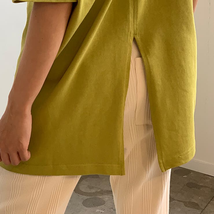 【夏新作】 バックスリット Tシャツ | futier land | 詳細画像23 