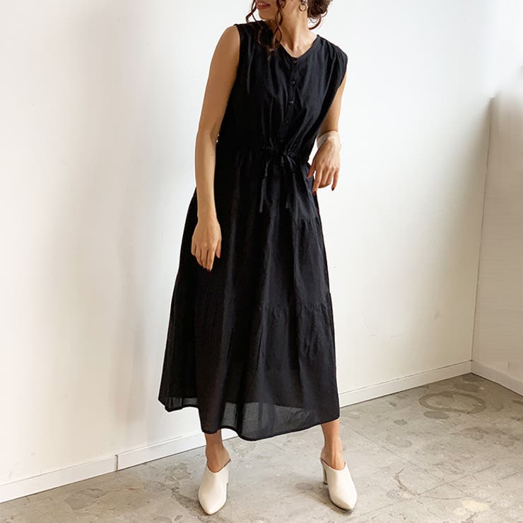 ティアードワンピース ロングワンピース ワンピース | futier land | 詳細画像2 