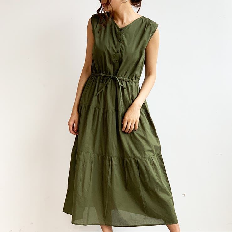 ティアードワンピース ロングワンピース ワンピース | futier land | 詳細画像10 