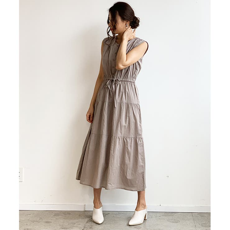 ティアードワンピース ロングワンピース ワンピース | futier land | 詳細画像14 
