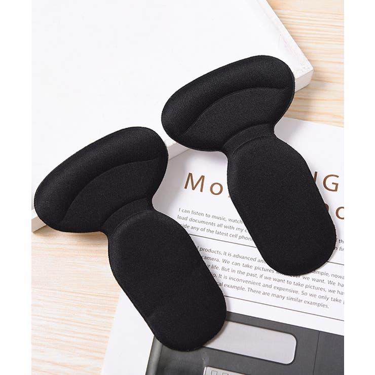 ブラック | FITかかとカバークッションパッド | futier land