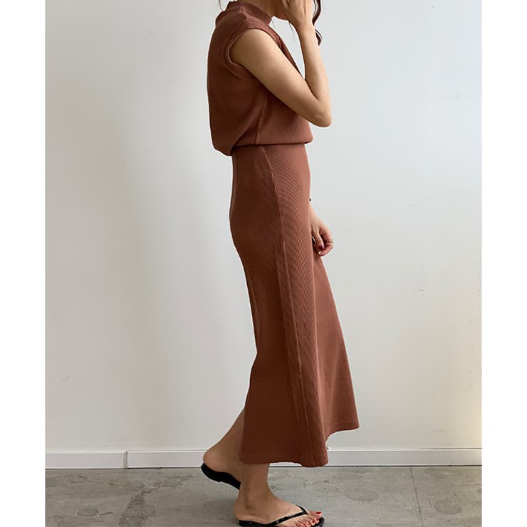 florent テレコトップス SHEER STRETCH CREW NECK TOP | TOPS | Florent｜フローレント