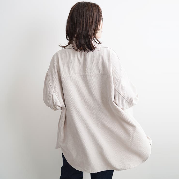 【春新作】 コーデュロイ CPOシャツ | futier land | 詳細画像4 