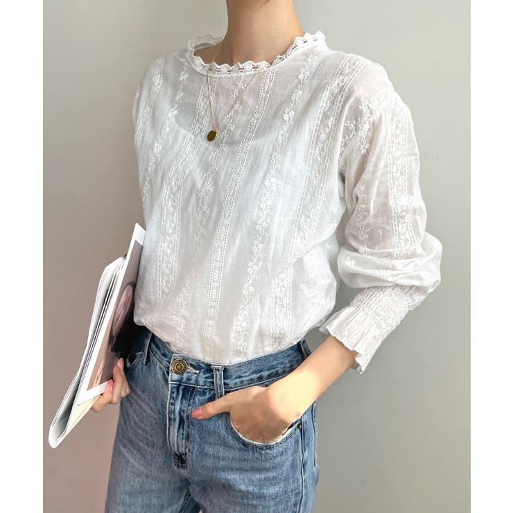 トップス ブラウス シャツ[品番：FI000007672]｜futier land