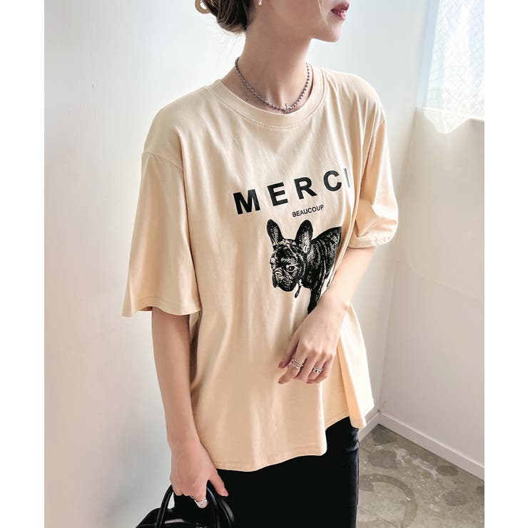 トップス Tシャツ 半袖[品番：FI000007682]｜futier land（フュー