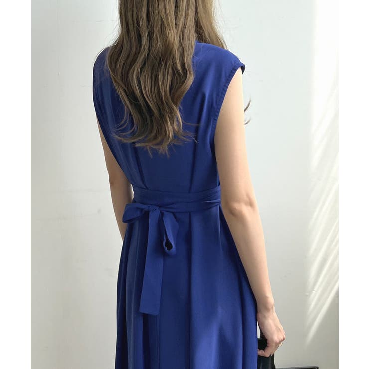 エレガントを包む。ショルダータックロングワンピース | futier land | 詳細画像20 