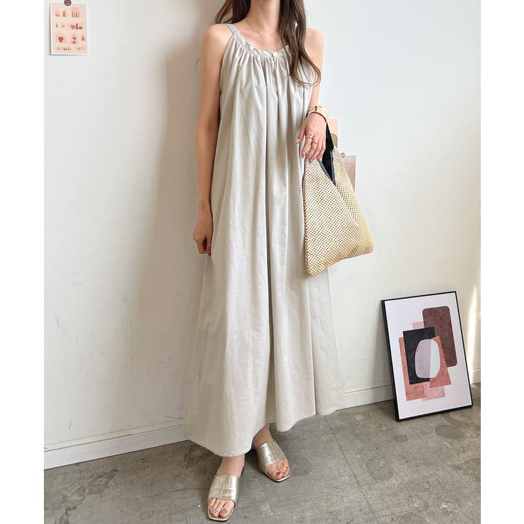 ワンピース ロングワンピース キャミワンピース[品番