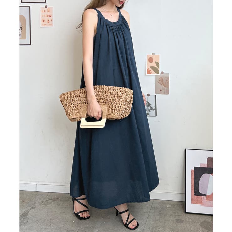 ワンピース ロングワンピース キャミワンピース[品番