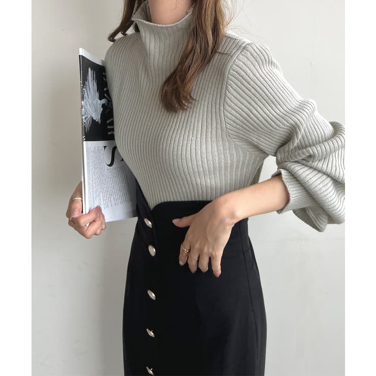 ニット トップス トレーナー[品番：FI000004444]｜futier land（フュー
