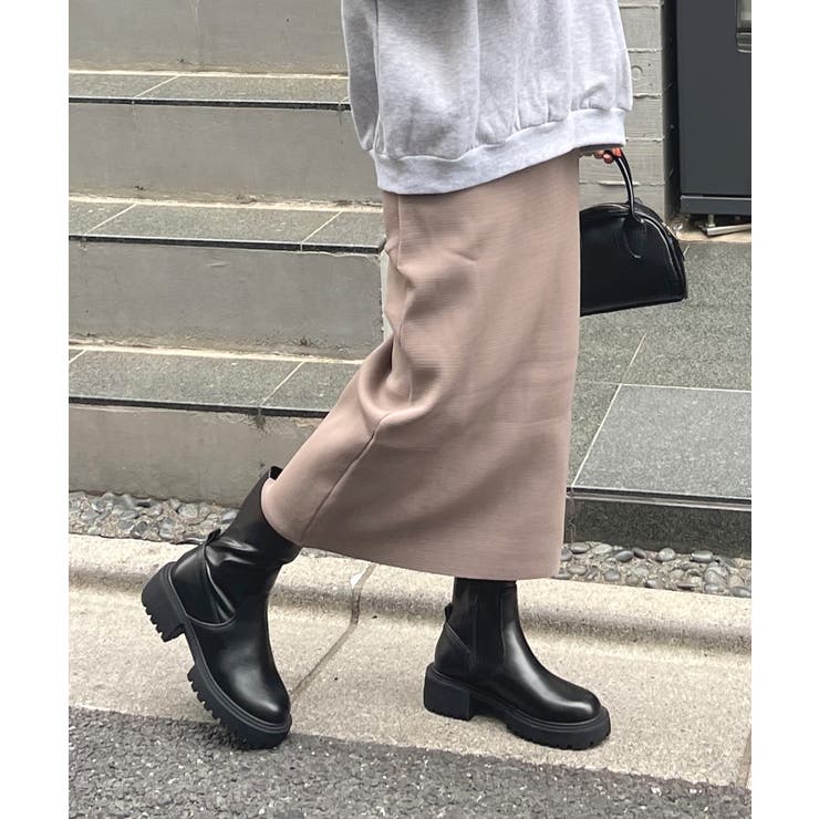 とにかくラク！伸びる！スーパーストレッチタイトスカート[品番
