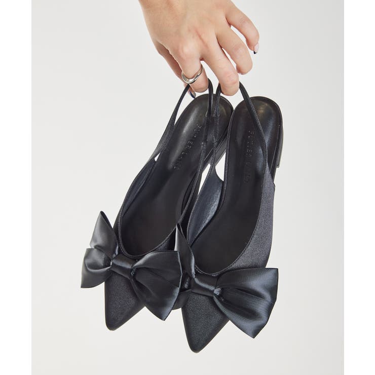 ZARA ザラ リボンミュール 37 きわどい