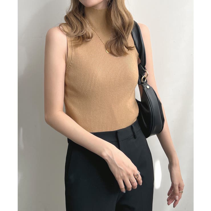 【美品】　BRIEFING ラッセル織ハイネック　オリーブ　Mサイズ OCN リブタートルネックトップ - 【シサム工房 公式OnlineStore