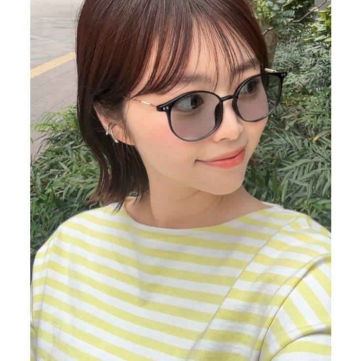 日当たると色が変わる。1本2役UV調光ボストン眼鏡/サングラス | futier land | 詳細画像44 