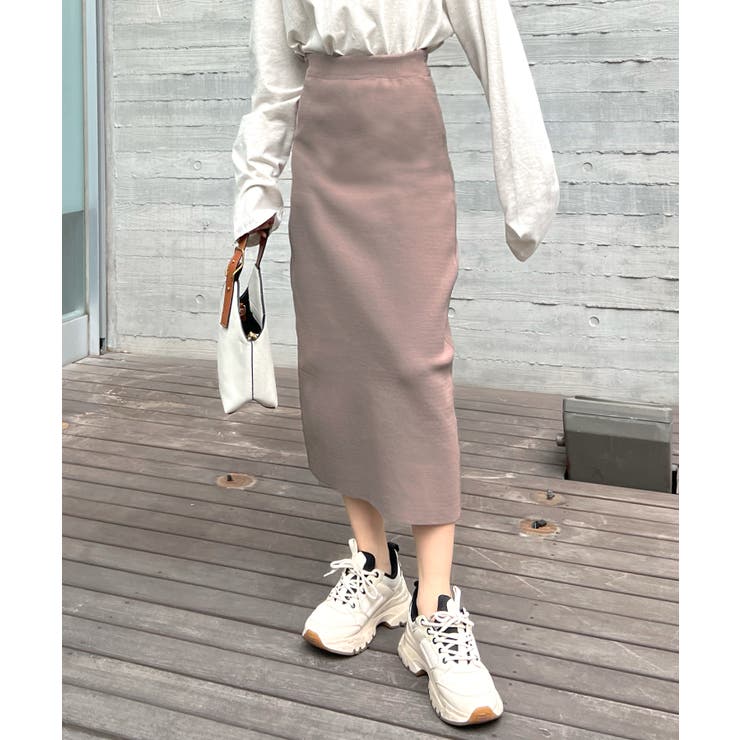 グレージュ | とにかくラク！伸びる！スーパーストレッチタイトスカート | futier land