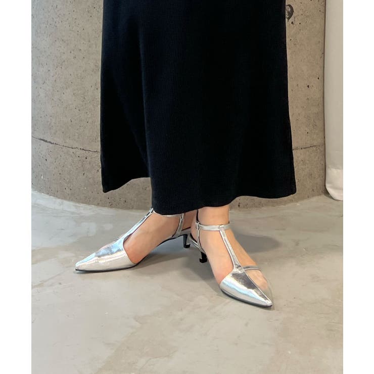 by FAR バイファー ストラップ サンダル Tanya 60mm セレカジ ゆったり幅広】la farfa SHOES（ラファーファ）チュールデザイン