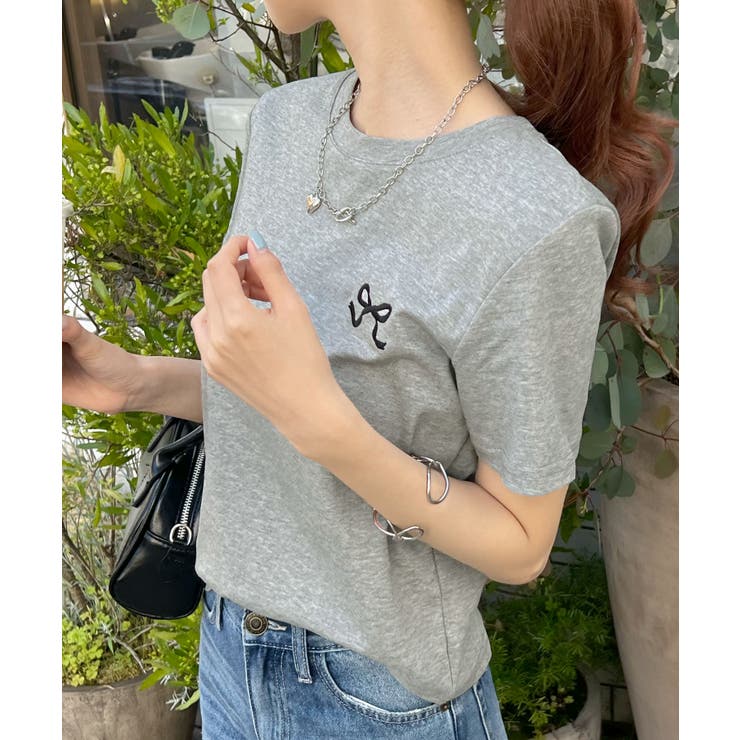 ★かわいいリボンがいっぱい★CHANEL Tシャツ Amazon | [TOWYYO] Tシャツ レディース リボン付き 病みかわいい