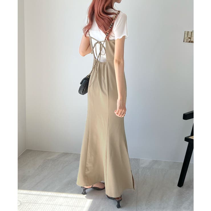 BUBBLES ティアードリボンキャミワンピース Mサイズ MINI | sparkling mall online store