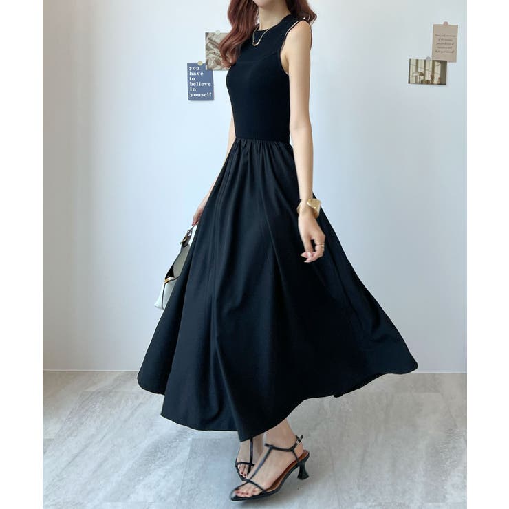 ワンピース タンクトップ ノースリーブ[品番：FI000008364