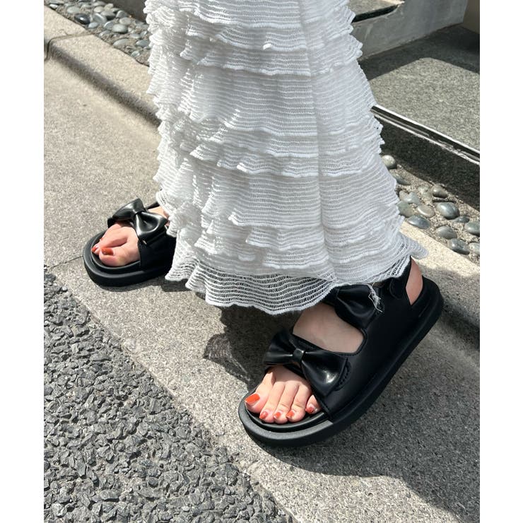 大人気新品  軽量・クッション・フィット性良しデザインスリッポンサンダル 25.0cm