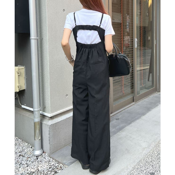 低身長向けに大人っぽく着こなせる♪》リネンライクベアトップ