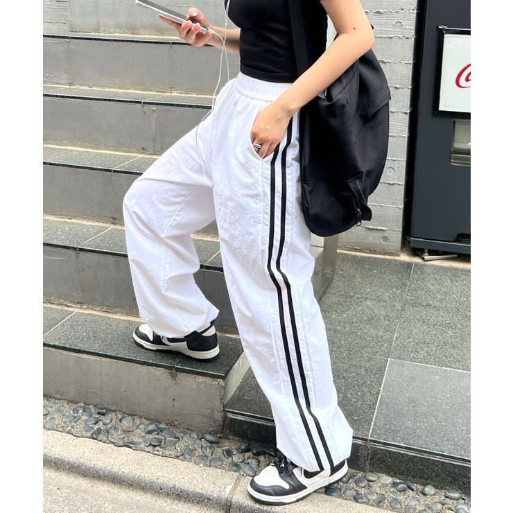 ABYSアビス コラボ》スポMIX動きやすさプラス◎裾ドロストトラック