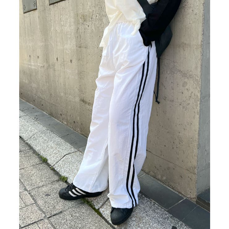 ABYSアビス コラボ》スポMIX動きやすさプラス◎裾ドロストトラック