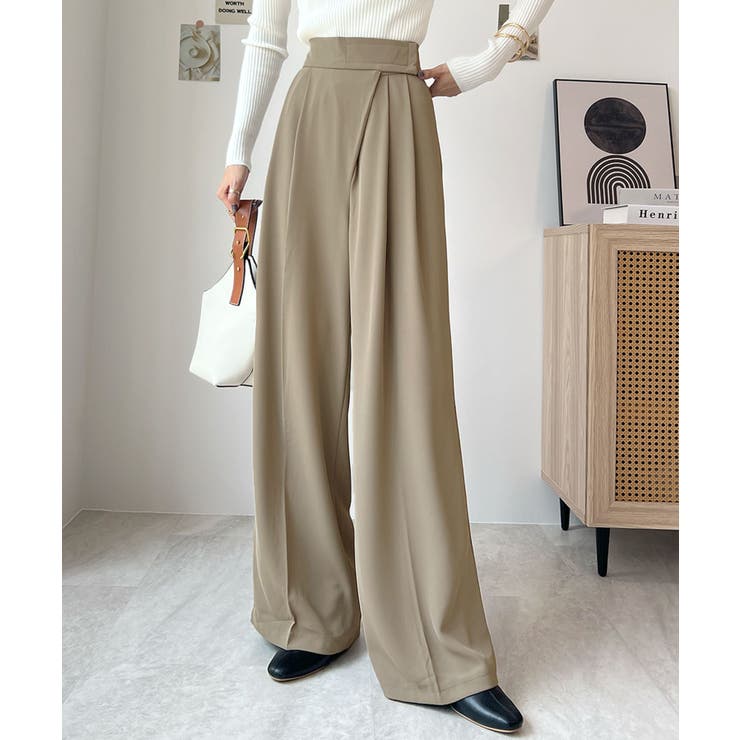 ベルトいらないモードなスタイル。 テープベルトタックスラックス | futier land | 詳細画像23 