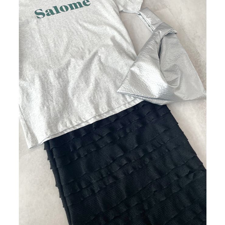 今っぽい小フリル＆のび～る快適さ。チビフリルタイトスカート | futier land | 詳細画像33 