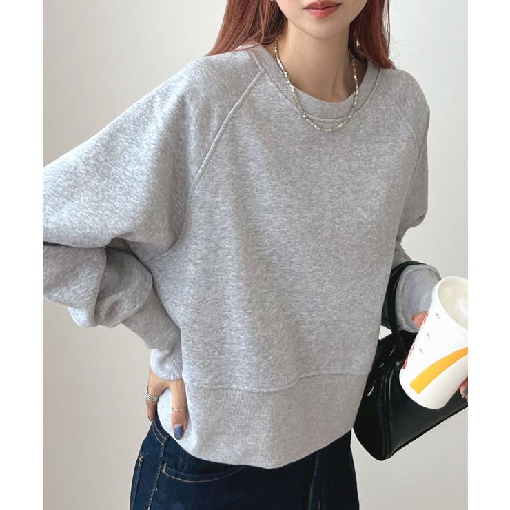 楽天市場】【SALE／20%OFF】algy 配色プチハイトレーナー_裏起毛