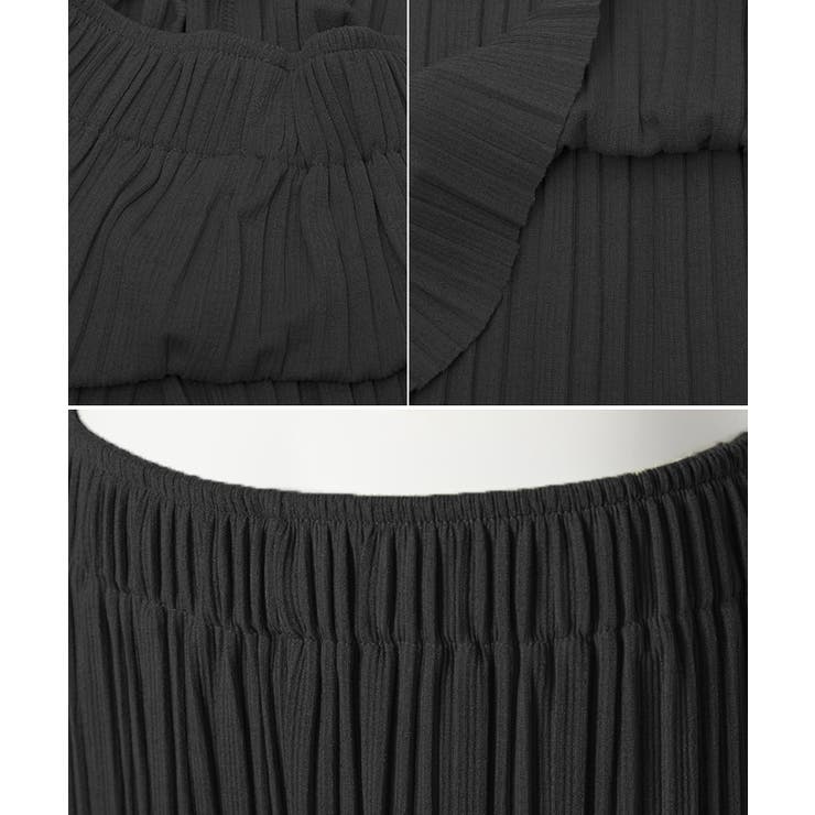 好みの長さにセルフカット調整できる✂ ランダムプリーツロングパンツ | futier land | 詳細画像15 