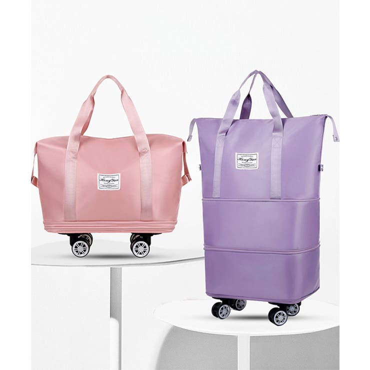 旅行のアクセントになる便利バック。拡張できるキャスター付きキャリーバッグ | futier land | 詳細画像20 