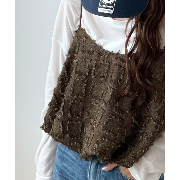 ジッパーリブニットビスチェ【SALE】 – SELECT MOCA