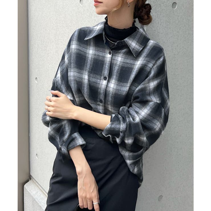 際立つ大人オンブレ。アソートチェックBIGシャツ | futier land | 詳細画像16 