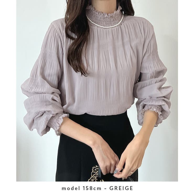 着る毛布の暖かさ。裏起毛ギャザートップス | futier land | 詳細画像7 